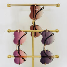Load image into Gallery viewer, Heart Scalloped Sunglasses Dove

