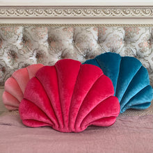 Load image into Gallery viewer, Large Shell Cushion - Ruby - Special Order
