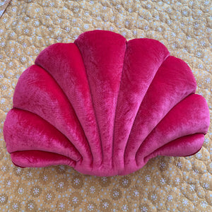 Large Shell Cushion - Ruby - Special Order